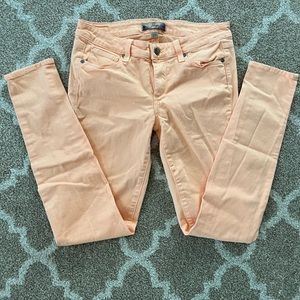 Paige Peach Skinny Jeans